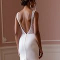 Mermaid Bridal Gown for Elegant Brides Who Love a Timeless Silhouette backless embroidery New Satin
