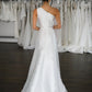 Narrow A-Line Style Skirt Vestido De Novia Wedding Dress Bridal Gown Skirt Bow Satin Court Train Dress