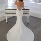 Simple Wedding Dress Sleeveless Sweetheart Mermaid Bridal gowns Stunning Customize To Measures Robe De Mariee Sleeveless