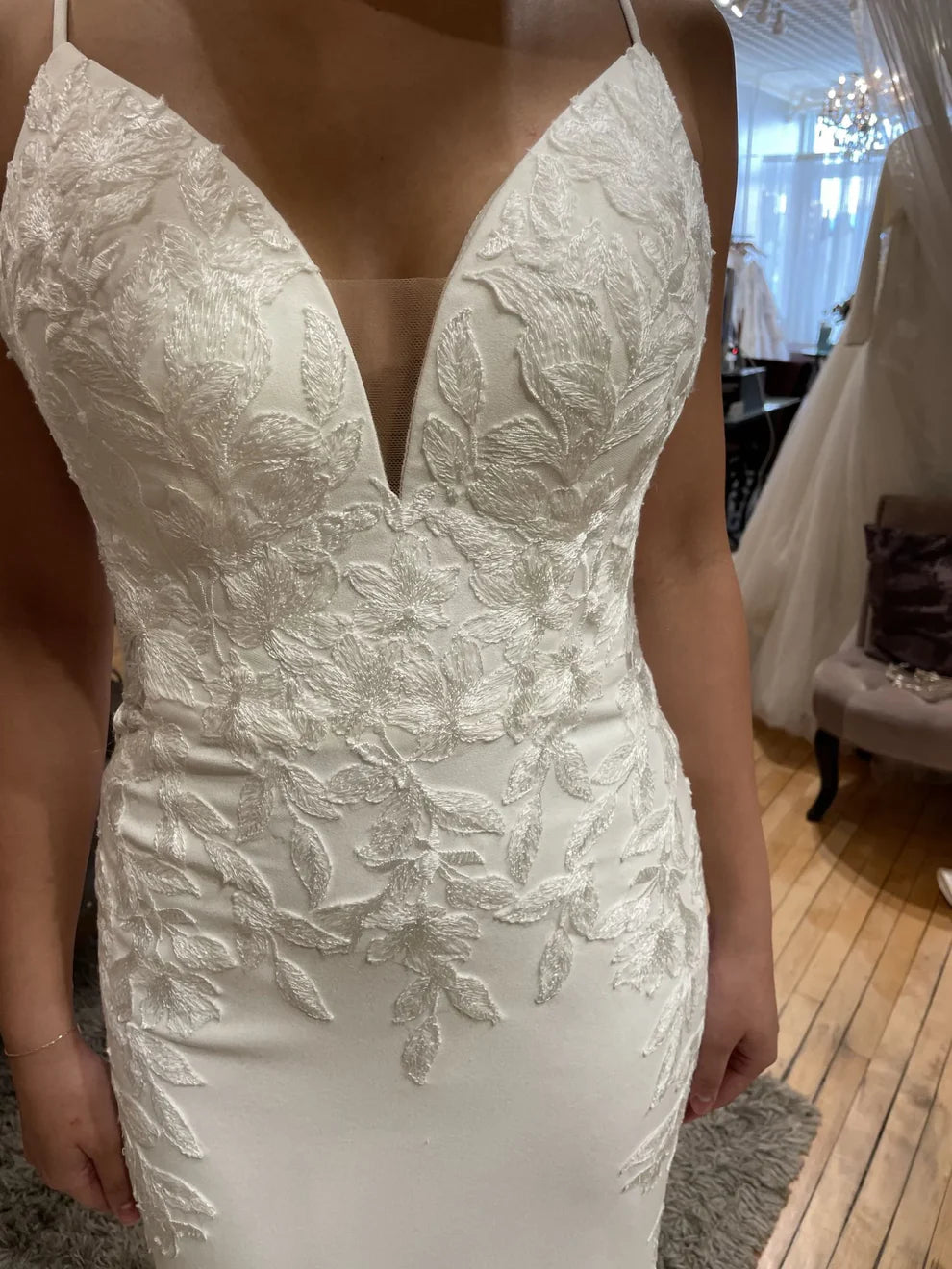 Vestidos de novia bohemios de encaje con tirantes finos, vestido de novia de sirena, vestido de novia blanco marfil, suknia slubna 