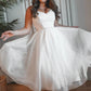 Plus-Size Shiny Wedding Dress Satin Mermaid Princess Bridal Gown Bow Vestido De Novia  Simple Court Train Dress