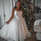 Plus-Size Shiny Wedding Dress Satin Mermaid Princess Bridal Gown Bow Vestido De Novia  Simple Court Train Dress