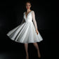 White Wedding Dress Mermaid Princess Bow Court Train Modern Gown Satin Vestido De Novia