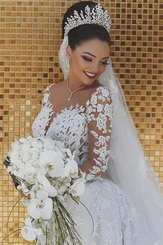 Mermaid Cut Hochzeitskleid Luxus neue Kollektion Brautkleider für Frauen Braut Robe Brides Party formelle Frauen Gast