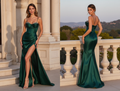 Glamorous Prom Dress and Evening Gown with Lace and Beaded Embellishments backless New Satin