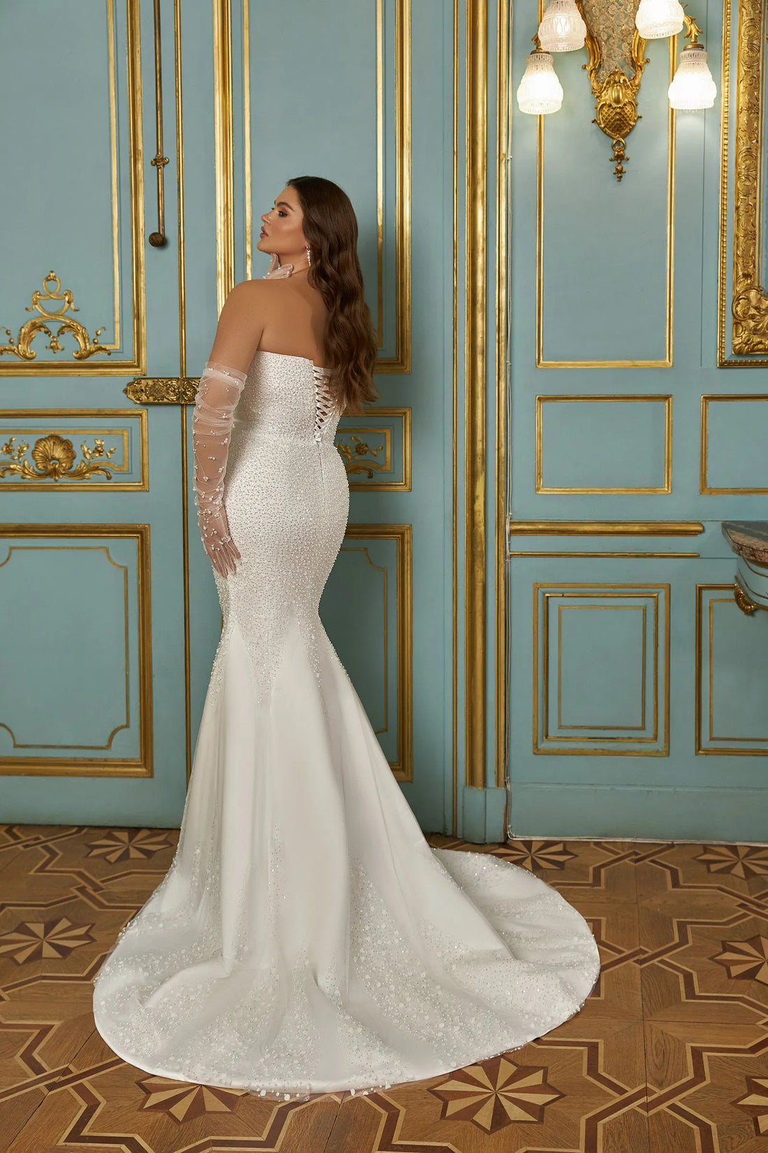 Sweetheart Sexy Bride Gown Backless Mermaid Dress Wedding Dresses vestidos de novia Satin