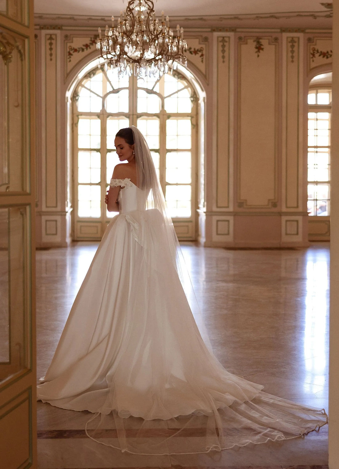 Sweetheart A-line Wedding Dress Satin Customized Bride Gown Princess Vestido de Noiva Robe de Mariée Satin