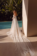 Romantic Sweetheart Neck Wedding Dress Shiny Bride Robe Elegant Mermaid Lace Long Bridal Gown Customized Robe De Mariée Satin