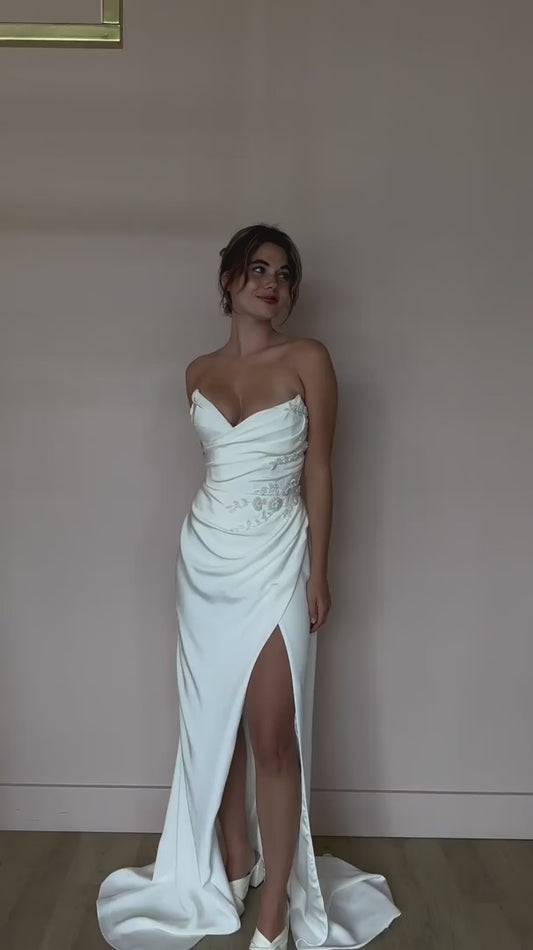 Vestidos de noiva de sereia boho