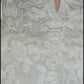 Boho eleganckie suknie ślubne dla kobiet plażowe z dółka z dępiącymi koronkową koronkową aplikacje ślubne suknie ślubne