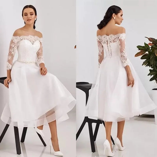 Abito da sposa avorio bianco da sposa per matrimoni da sposa per abiti da sposa avorio