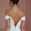 Short Mini Wedding Dress for Non-Traditional Brides Who Love Unique Styles backless New Satin Short Wedding Dress silk