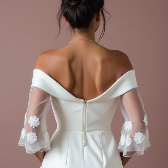 Mini Short Wedding Dress with a Classic A-Line Fit for Chic Brides backless mesh New Satin Short Wedding Dress silk