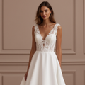 Princess Wedding Gown with a Classic Fit for Elegant Brides New Satin