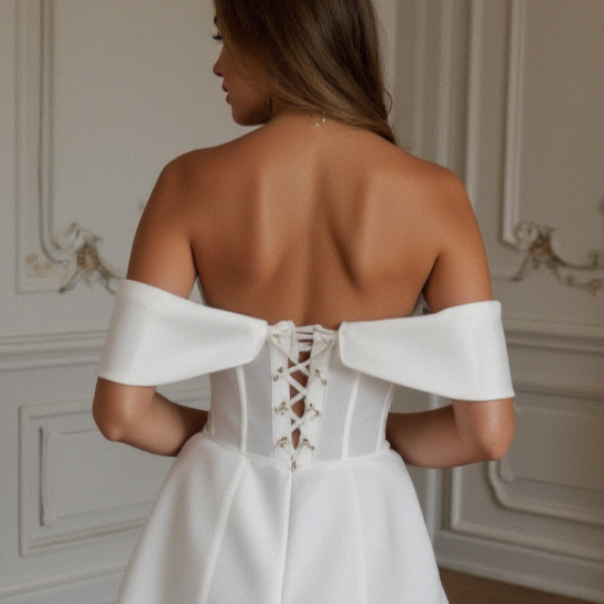 Sexy Trumpet Wedding Dress for Brides Who Love a Sultry Silhouette backless mesh New Satin