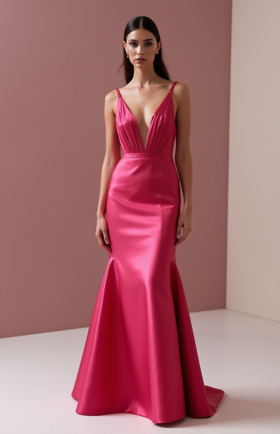 Elegant Prom Dress and Evening Gown with an Off-the-Shoulder Neckline for a Chic Look backless New Satin