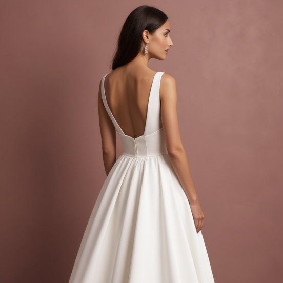 Grand Princess Wedding Dress for a Statement-Making Bridal Look New Satin