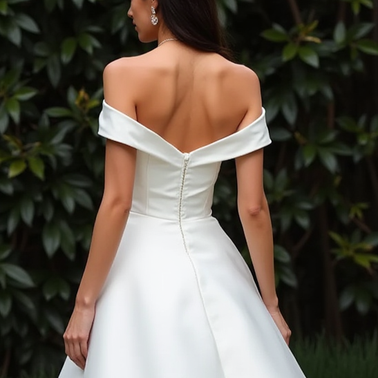 Princess Wedding Dress with Floral Appliqués for a Romantic Touch backless New Satin white