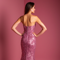 Elegant Prom Dress and Evening Gown with a Low Back for a Sexy Touch backless New Satin