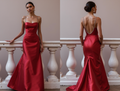 Sophisticated Prom Dress and Evening Gown with a High Neck for a Modest Look backless New Satin