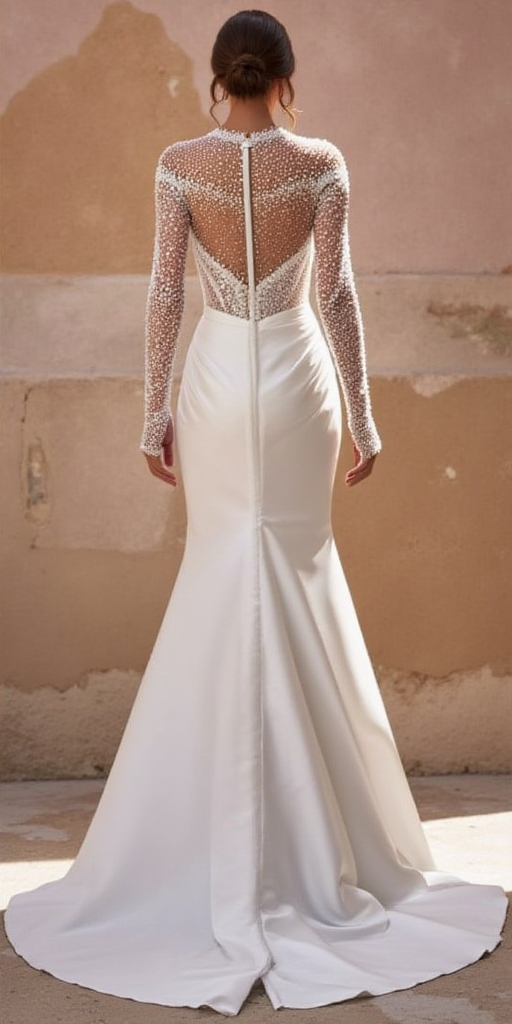 A-Line Wedding Dress with Spaghetti Straps for a Light and Airy Feel backless mesh New Satin
