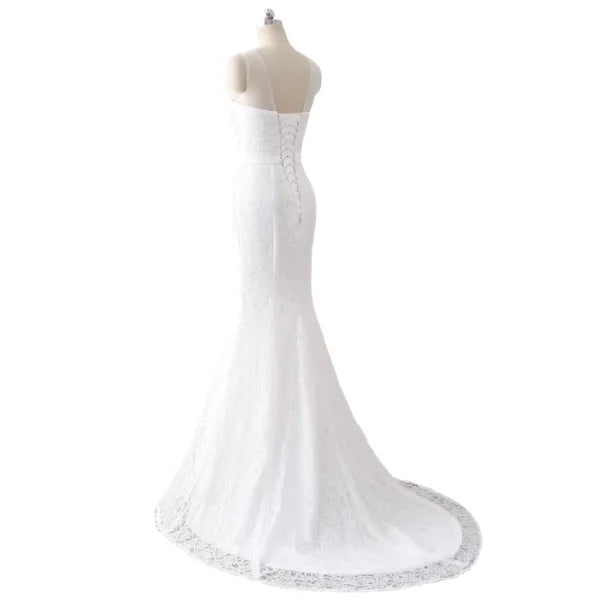 Eleganti bellissimi abiti da sposa sirena di bellissimi fiori di pizzo vestidos de noiva abito da sposa da sposa