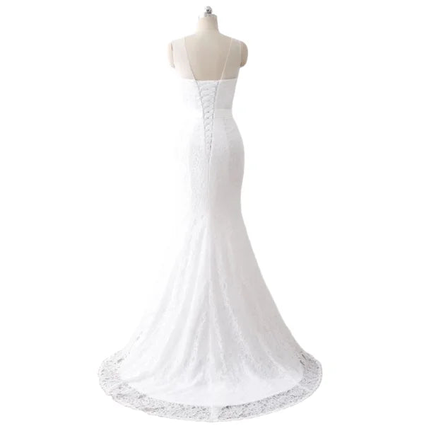 Eleganti bellissimi abiti da sposa sirena di bellissimi fiori di pizzo vestidos de noiva abito da sposa da sposa