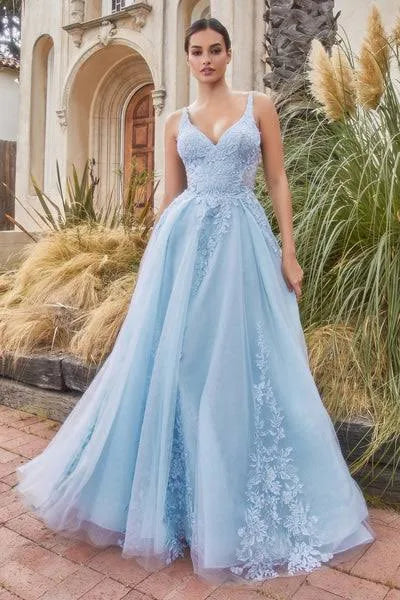 Princess Lace Embroidery Prom Dresses Tulle A-line Evening Dress Lace Up Back فستان سهرة Sweet Robe De Soirée