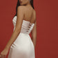 Sweatheart Dress Train Vestido De Novia Bow Bridal Gown Skirt Wedding Dress Court Train Dress  Satin